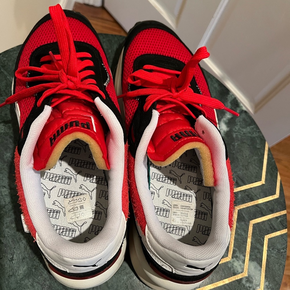 Puma Men’s Style Rider 'Stream On - High Risk Red' - Picture 5 of 6